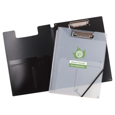 ECO-ECO A5 50% RECYCLED CLIPBOARD FOLDER (UK STOCK)