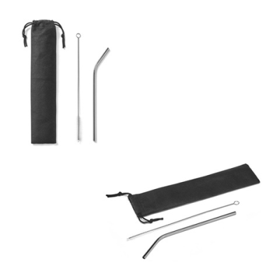 COCKTAIL REUSABLE STAINLESS STEEL METAL STRAW