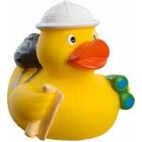 GLOBETROTTER RUBBER DUCK in Yellow