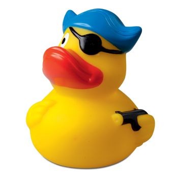 PIRATE with Hat & Eye Patch Duck