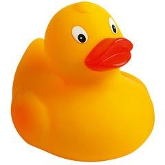 SQUEAKY RUBBER DUCK in Yellow