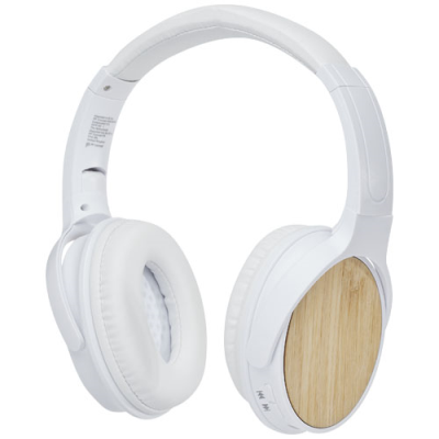 ATHOS BAMBOO BLUETOOTH® HEADPHONES with Microphone in Beige