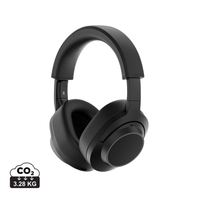 IRVINE RCS RECYCLED AND REPAIRABLE ANC CORDLESS HEADPHONES in Black