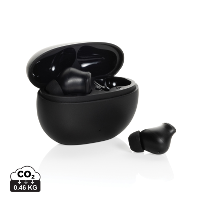 PROLINK RCS RECYCLED PLASTIC HYBRID ANC & ENC EARBUD in Black