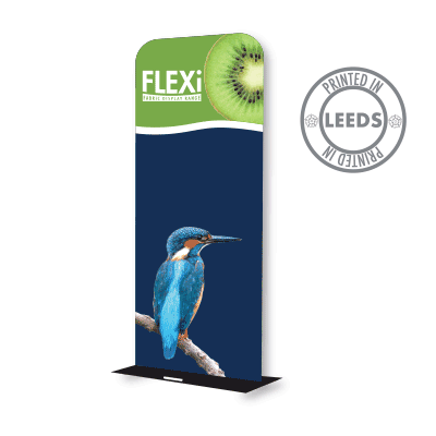 LARGE FLEXI LUXE FABRIC BANNER STAND