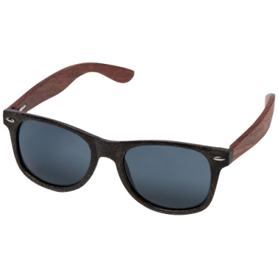 KAFO SUNGLASSES in Coffee Brown & Solid Black