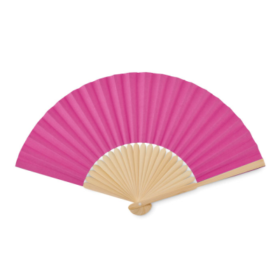 MANUAL HAND FAN in Pink