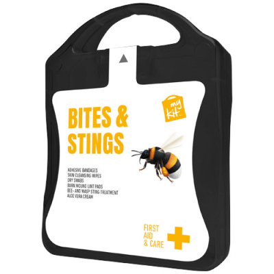MYKIT BITES & STINGS FIRST AID in Solid Black
