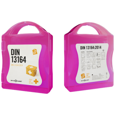MYKIT DIN FIRST AID KIT in Magenta