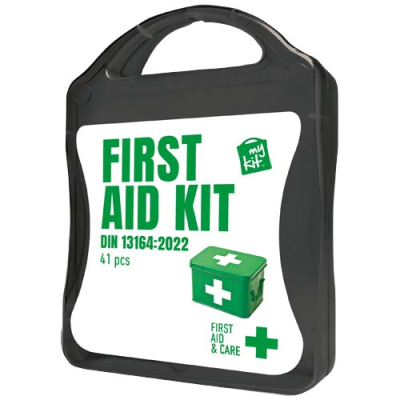 MYKIT DIN FIRST AID KIT in Solid Black