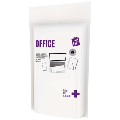 MYKIT OFFICE FIRST AID with Paper Pouch in White