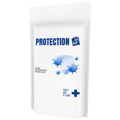 MYKIT PROTECTION KIT with Paper Pouch in White
