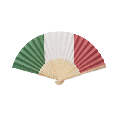 MANUAL FAN FLAG DESIGN in Green