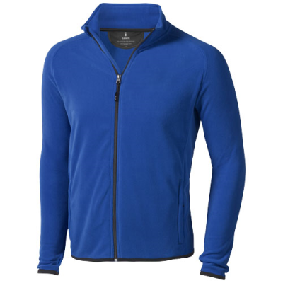 BROSSARD MENS FULL ZIP FLEECE JACKET in Blue