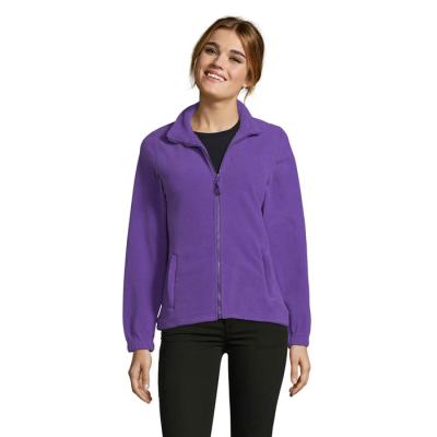 NORTH LADIES FL JACKET 300G in Purple