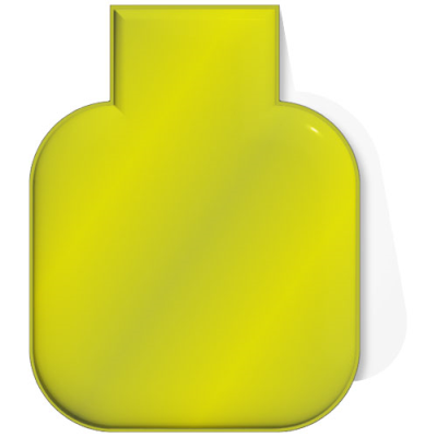 RFX™ M-10 SQUARE REFLECTIVE TPU MAGNET in Neon Fluorescent Yellow