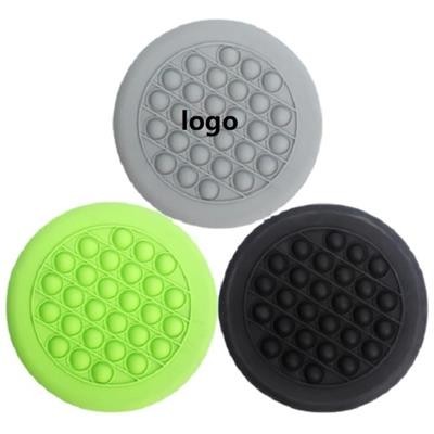 PUSH POP BUBBLE FLYING ROUND DISC