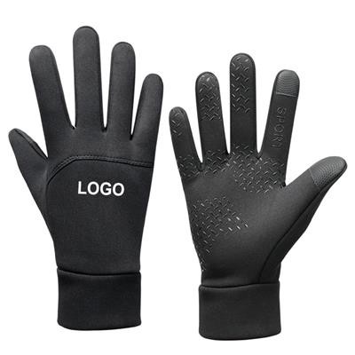 OUTDOOR WARM AUTUMN AND WINTER CYCLING WINDPROOF TOUCH SCREEN GLOVES
