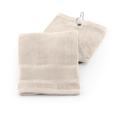 GOLFI MULTIFUNCTION COTTON TOWEL (430 G & M²) in Beige