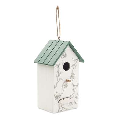 BIRD HOUSE in Plywood in White