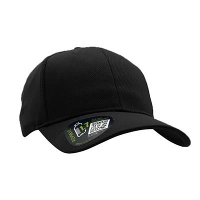 100% RECYCLED REPREVE 6 PANEL AIRTEX FABRIC BASEBALL CAP