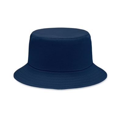 BRUSHED 260GR & M² COTTON SUNHAT in Blue