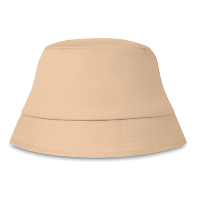 COTTON SUN HAT 160 GR & M² in Brown