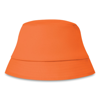 COTTON SUN HAT 160 GR & M² in Orange