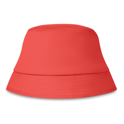 COTTON SUN HAT 160 GR & M² in Red