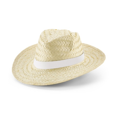 EDWARD RIB NATURAL STRAW HAT