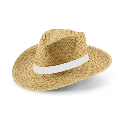 JEAN RIB NATURAL STRAW HAT