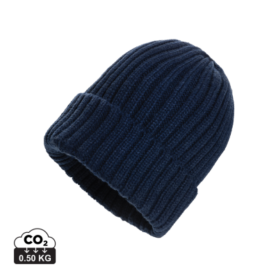 KENNEDI AWARE™ POLYLANA® BEANIE with Large Rib in Navy