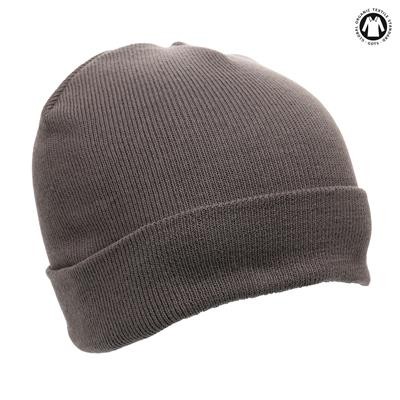 ORGANIC COTTON BEANIE In Light Grey