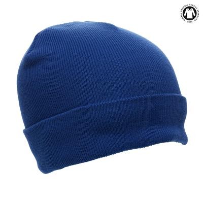 ORGANIC COTTON BEANIE In Royal Blue