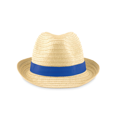 PAPER STRAW HAT in Blue