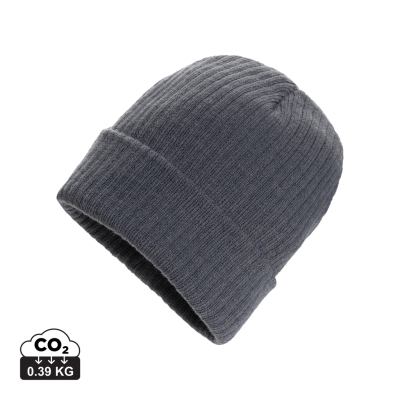 PRYOR AWARE™ POLYLANA® BEANIE with Cuff in Anthracite Grey