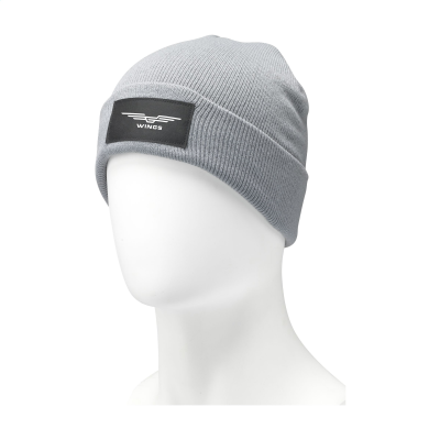 STAVANGER GRS RPET BEANIE HAT in Grey