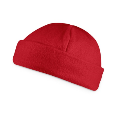 TORY POLAR FLEECE HAT (220 G & M²) in Red