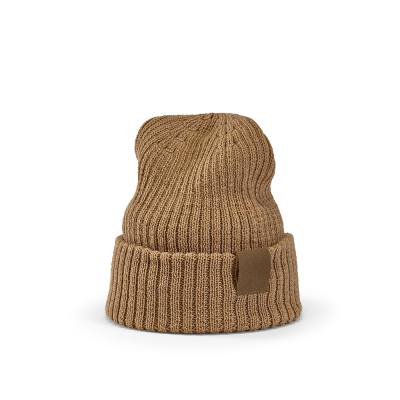 TUPAC BEANIE in Camel