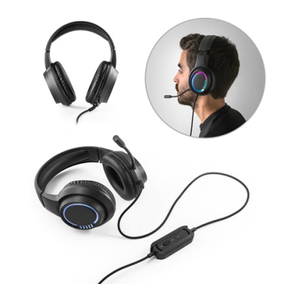 THORNE HEAD SET RGB GAMING HEADPHONES