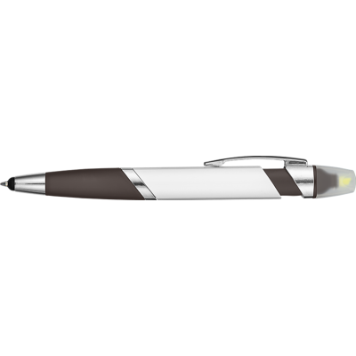 SPECTRUM HI-MAX 2 in 1 Highlighter Ball Pen - Black