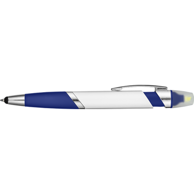 SPECTRUM HI-MAX 2 in 1 Highlighter Ball Pen - Blue