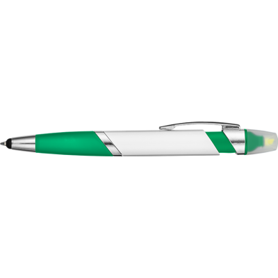 SPECTRUM HI-MAX 2 in 1 Highlighter Ball Pen - Green