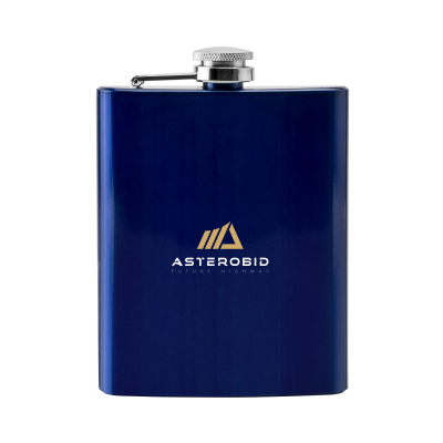 HIP FLASK 200 ML DRINK BOTTLE in Blue