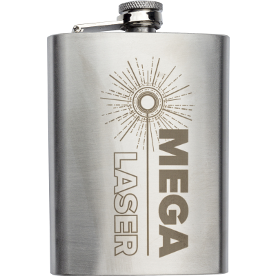 HIP FLASK (240ML) in Silver