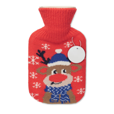 HOT WATER BOTTLE 250ML in Red