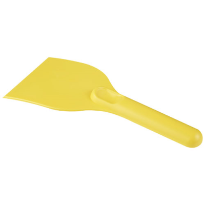 CHILLY LARGE RECYCLED PLASTIC ICE SCRAPER in Yellow