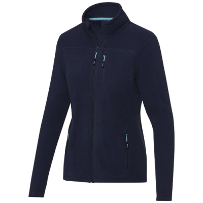 AMBER LADIES GRS RECYCLED FULL ZIP FLEECE JACKET in Navy