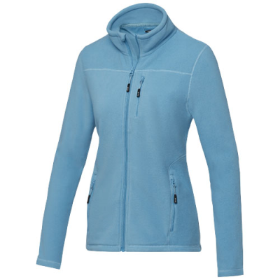 AMBER LADIES GRS RECYCLED FULL ZIP FLEECE JACKET in Nxt Blue