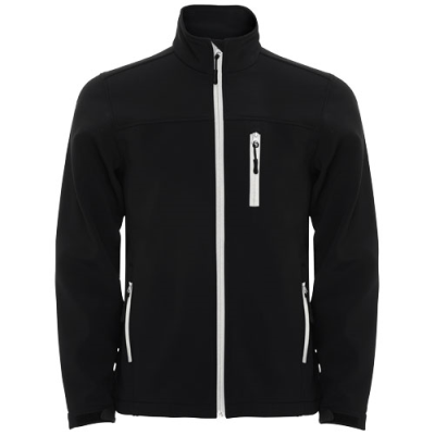 ANTARTIDA MENS SOFTSHELL JACKET in Solid Black